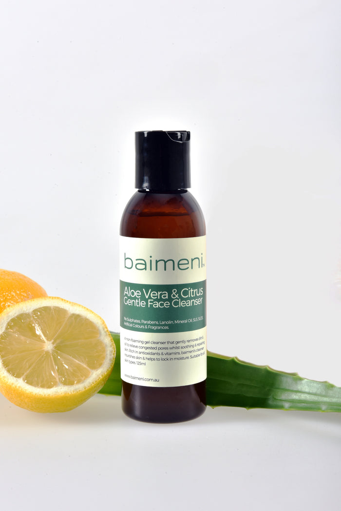 Aloe Vera & Citrus Gentle Face Cleanser (125ml)