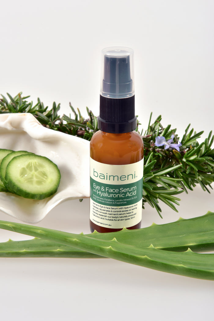 Eye & Face Serum with Hyaluronic Acid (30ml)