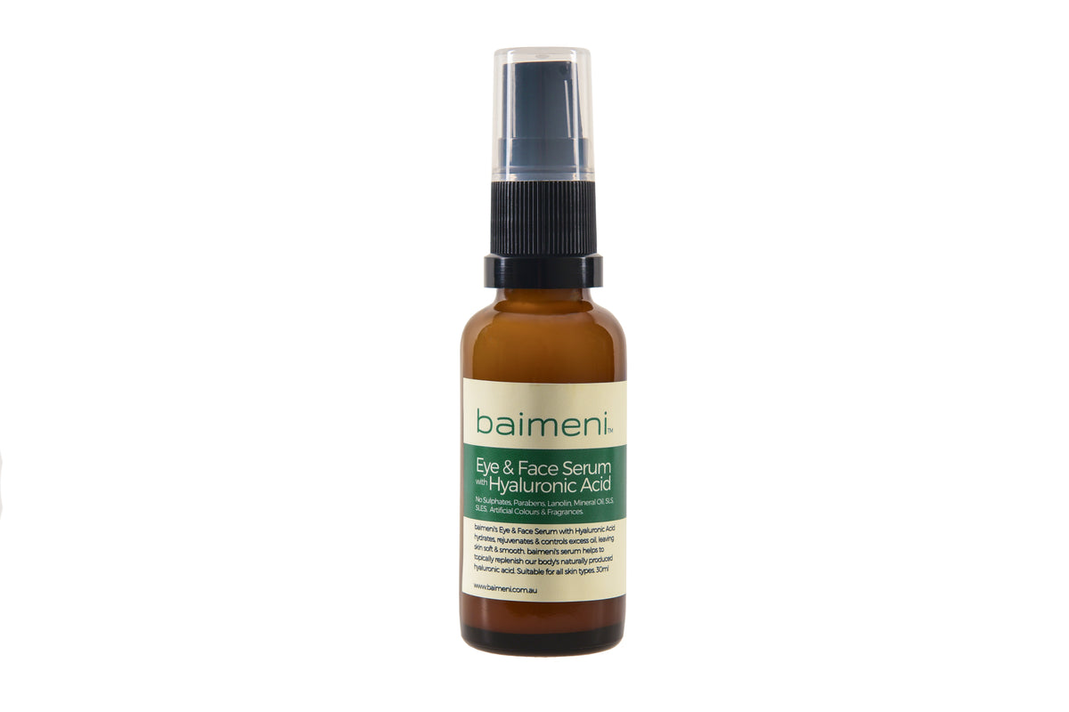 Eye & Face Serum with Hyaluronic Acid (30ml)